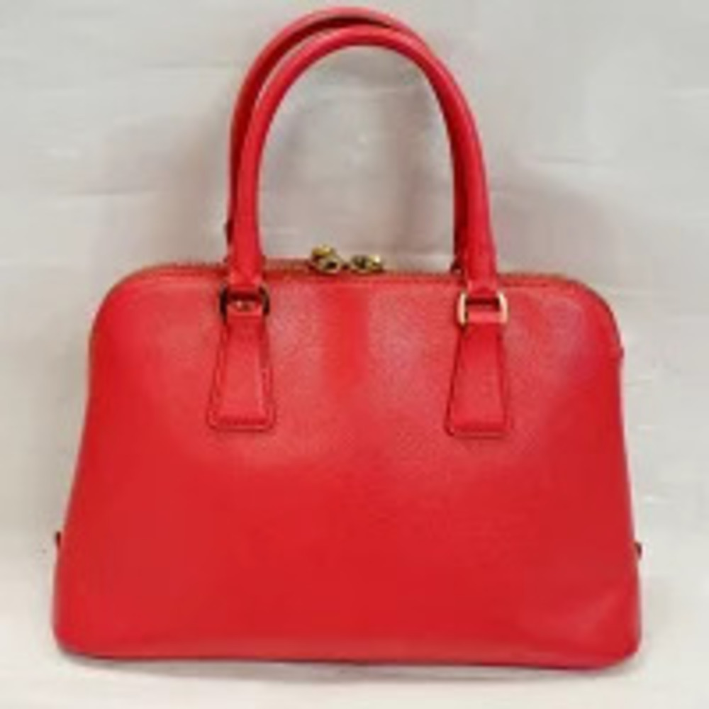 Prada Pink Handbag Bag Saffiano Shoulder Leather